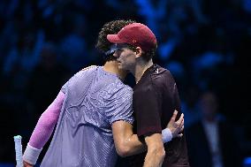 2025 Nitto ATP Finals - Jannik Sinner v Ben Shelton - Turin