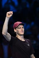 2025 Nitto ATP Finals - Jannik Sinner v Ben Shelton - Turin