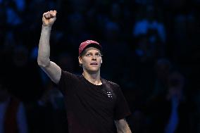 2025 Nitto ATP Finals - Jannik Sinner v Ben Shelton - Turin