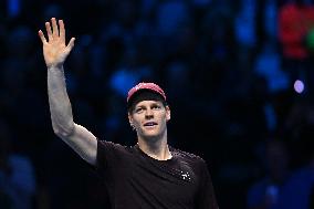 2025 Nitto ATP Finals - Jannik Sinner v Ben Shelton - Turin