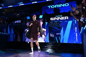 2025 Nitto ATP Finals - Jannik Sinner v Ben Shelton - Turin