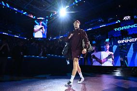 2025 Nitto ATP Finals - Jannik Sinner v Ben Shelton - Turin