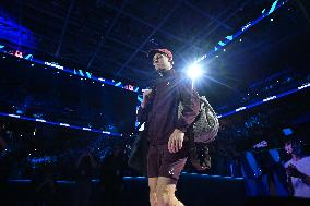 2025 Nitto ATP Finals - Jannik Sinner v Ben Shelton - Turin