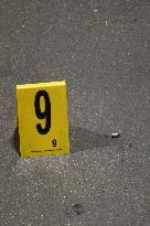 Illustrations Following Police Man Shooting Man Armed With Knife At Montparnasse Train Station - Paris