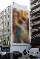 Mural Painting In Tribute To The Victims Of The 13 November Attacks - Paris