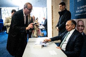 Book signing of Eric Zemmour - Bordeaux