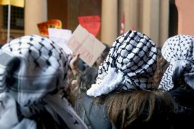 No Meloni Day demonstration - Bologna