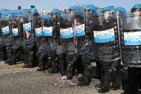 No Meloni Day demonstration - Bologna