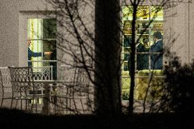 President Trump Departs Washington For Weekend In Palm Beach - DC