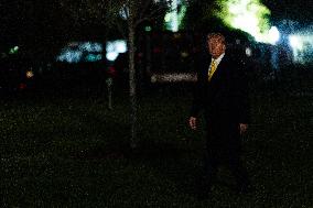 President Trump Departs Washington For Weekend In Palm Beach - DC