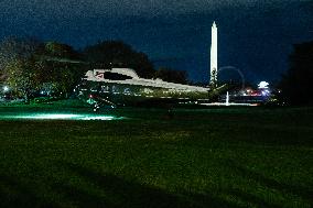 President Trump Departs Washington For Weekend In Palm Beach - DC