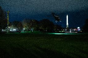 President Trump Departs Washington For Weekend In Palm Beach - DC