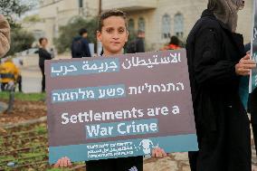 Protests in Beit Jala Against Israeli Settler Violence - Bethlehem