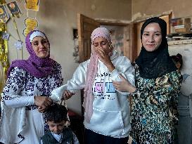 Gaza Student Celebrates Graduation