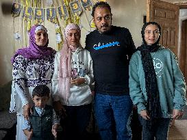 Gaza Student Celebrates Graduation