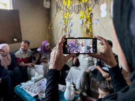 Gaza Student Celebrates Graduation