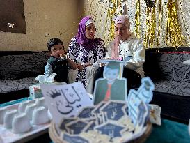 Gaza Student Celebrates Graduation