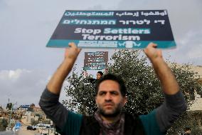 Protests in Beit Jala Against Israeli Settler Violence - Bethlehem