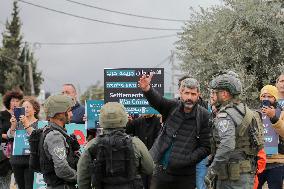 Protests in Beit Jala Against Israeli Settler Violence - Bethlehem