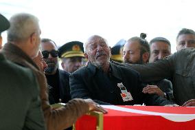 Military Plane Crash Funeral - Ankara
