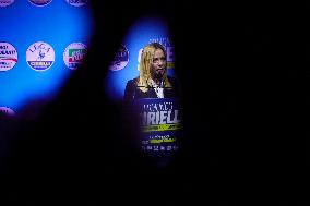 Campaign rally to support Campania regional candidate Edmondo Cirielli - Naples