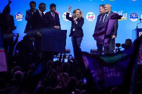 Campaign rally to support Campania regional candidate Edmondo Cirielli - Naples