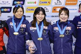 Speed skating: World Cup in Salt Lake City