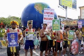 Amazon protection rally near COP30 venue