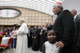 Pope Leo XIV Attends A Special Lunch With Indigent People - Vatican