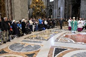 Pope Leo XIV Leads Mass For The Jubilee Of The Poor - Vatican