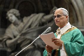 Pope Leo XIV Leads Mass For The Jubilee Of The Poor - Vatican