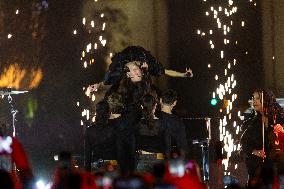 Champs Elysees Launches Christmas Lights NB