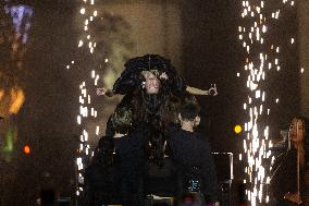 Champs Elysees Launches Christmas Lights NB