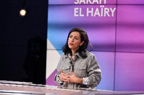 Sarah El Hairy On Dimanche En Politique - Paris