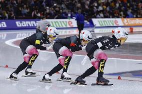 Speed skating: World Cup in Salt Lake City