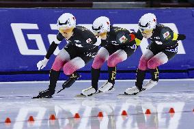 Speed skating: World Cup in Salt Lake City
