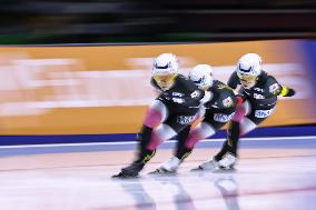 Speed skating: World Cup in Salt Lake City