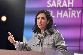 Sarah El Hairy On Dimanche En Politique - Paris