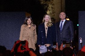 Champs Elysees Launches Christmas Lights NB