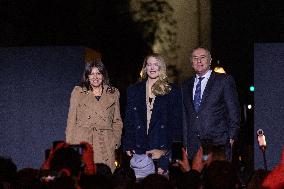 Champs Elysees Launches Christmas Lights NB