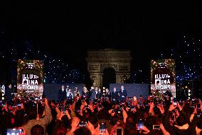 Champs Elysees Launches Christmas Lights NB