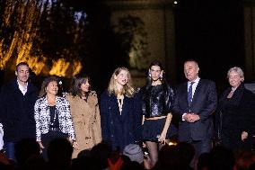 Champs Elysees Launches Christmas Lights NB