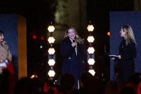 Champs Elysees Launches Christmas Lights NB