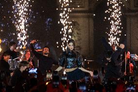 Champs Elysees Launches Christmas Lights NB