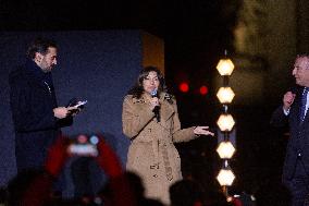 Champs Elysees Launches Christmas Lights NB