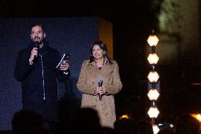 Champs Elysees Launches Christmas Lights NB