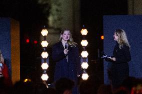 Champs Elysees Launches Christmas Lights NB