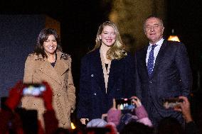 Champs Elysees Launches Christmas Lights NB