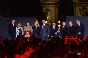 Champs Elysees Launches Christmas Lights NB