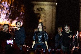 Champs Elysees Launches Christmas Lights NB